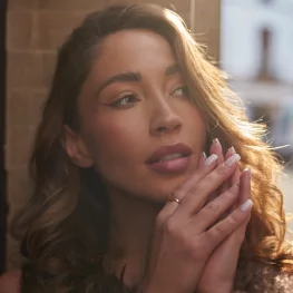 Złoty pierścionek z kamieniem słonecznym TP0201ZKS